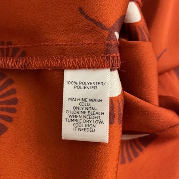 Ann Taylor Loft Sleeveless Shift Dress Womens Small Peacock Pattern - Picture 8 of 12